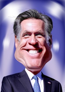 Mitt Romney - Caricature